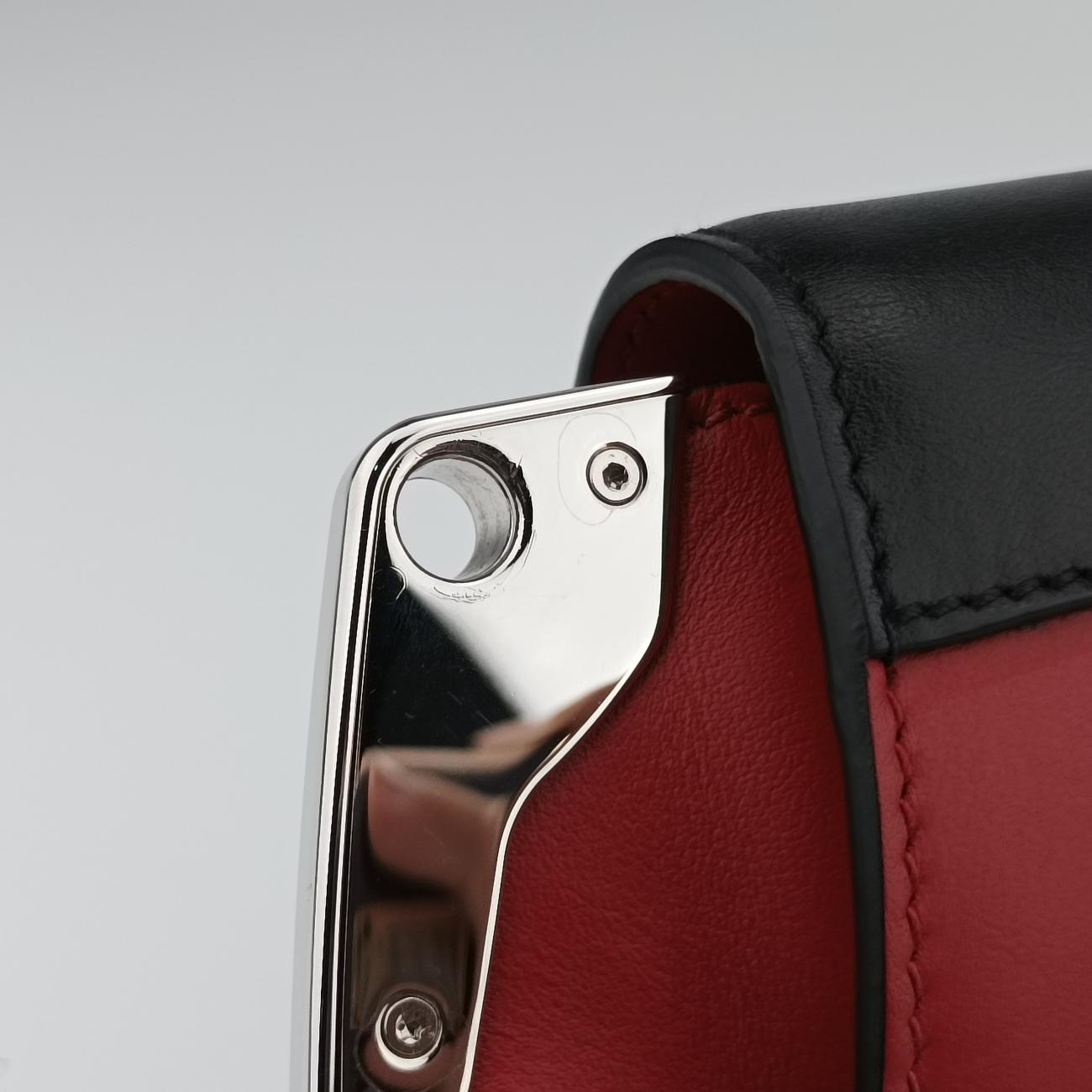 Sidonie Red×black Leather 25 Bシドニー レッド×ブラック レザー 1BD168 25 B