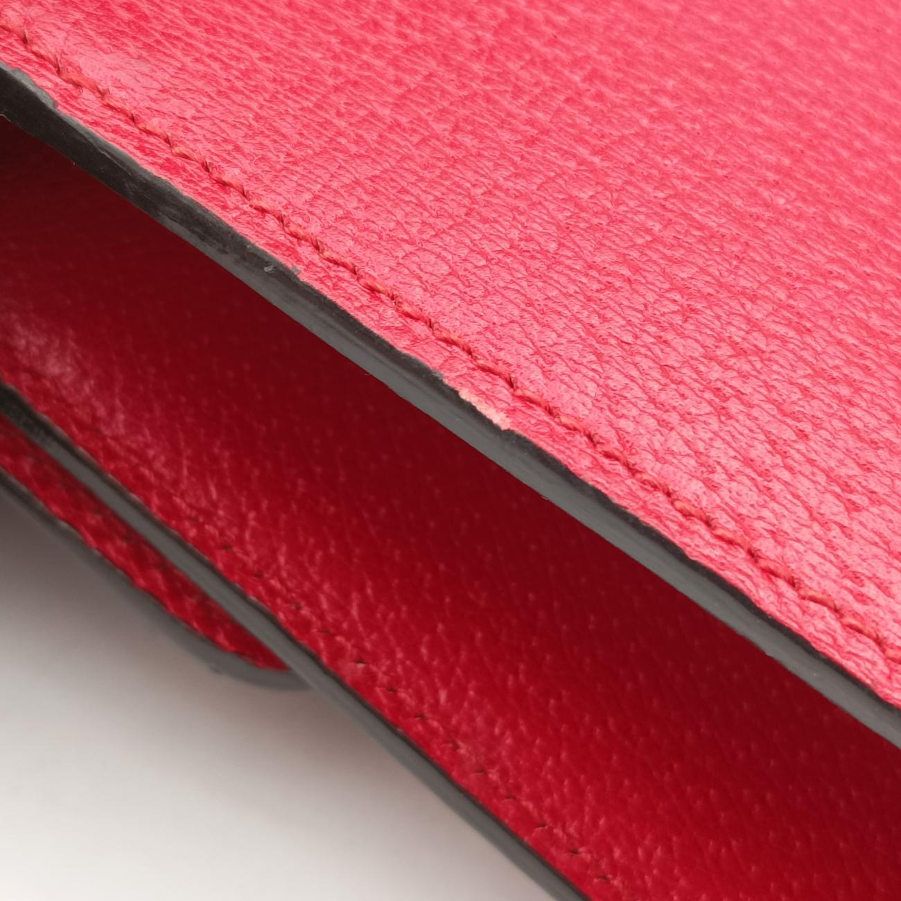 Bamboo Web butterfly Red Leather 488691 C022770143バンブー ウェビングライン バタフライ レッド レザー 488691 C022770143