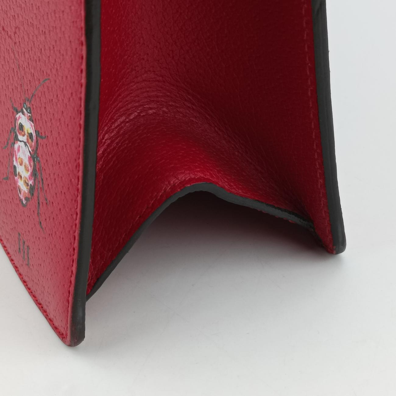 Bamboo Web butterfly Red Leather 488691 C022770143バンブー ウェビングライン バタフライ レッド レザー 488691 C022770143