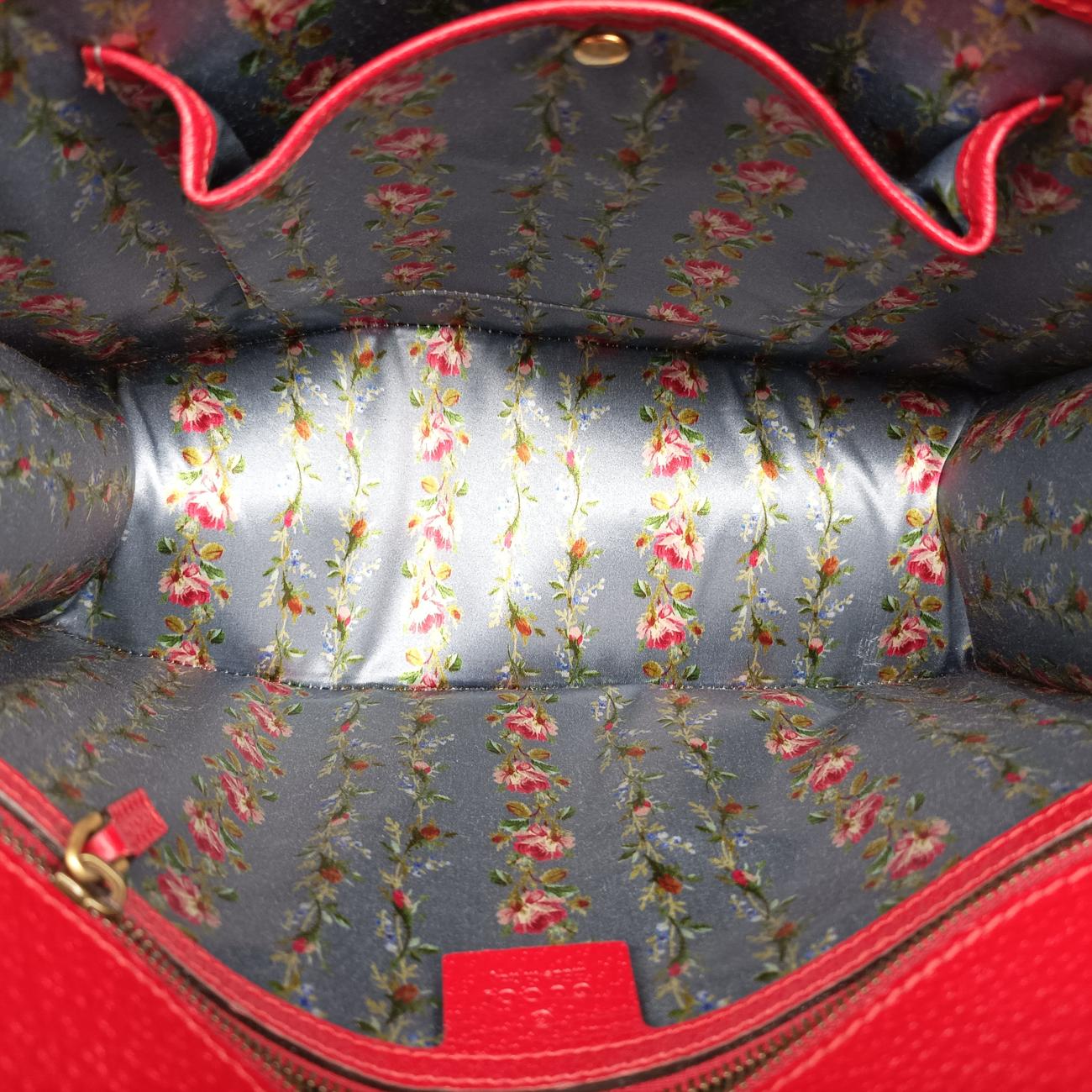 Bamboo Web butterfly Red Leather 488691 C022770143バンブー ウェビングライン バタフライ レッド レザー 488691 C022770143