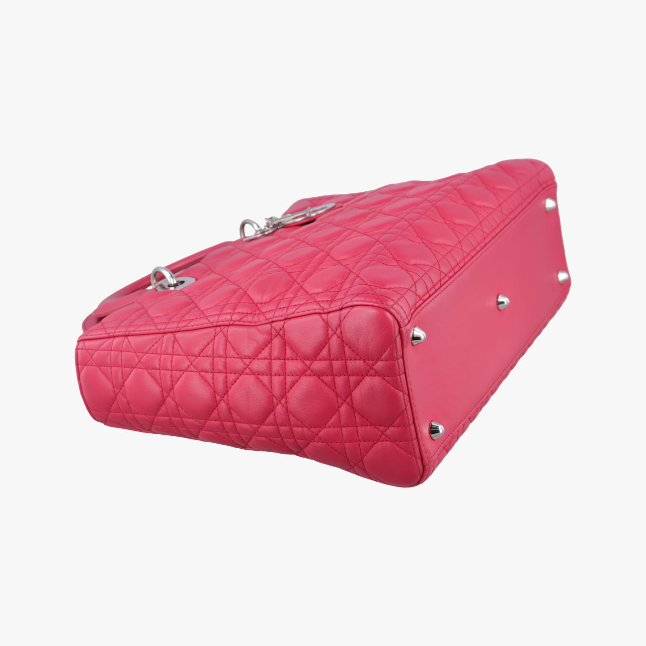 Lady Dior Red lambskin 16-BO-0173レディディオール レッド ラムスキン 16-BO-0173