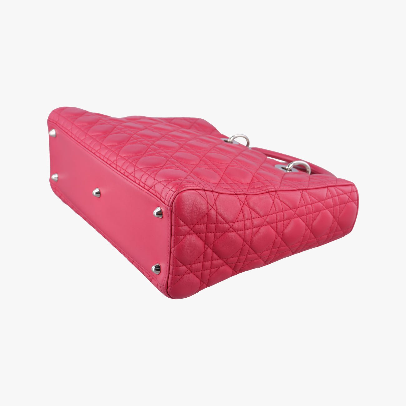 Lady Dior Red lambskin 16-BO-0173レディディオール レッド ラムスキン 16-BO-0173