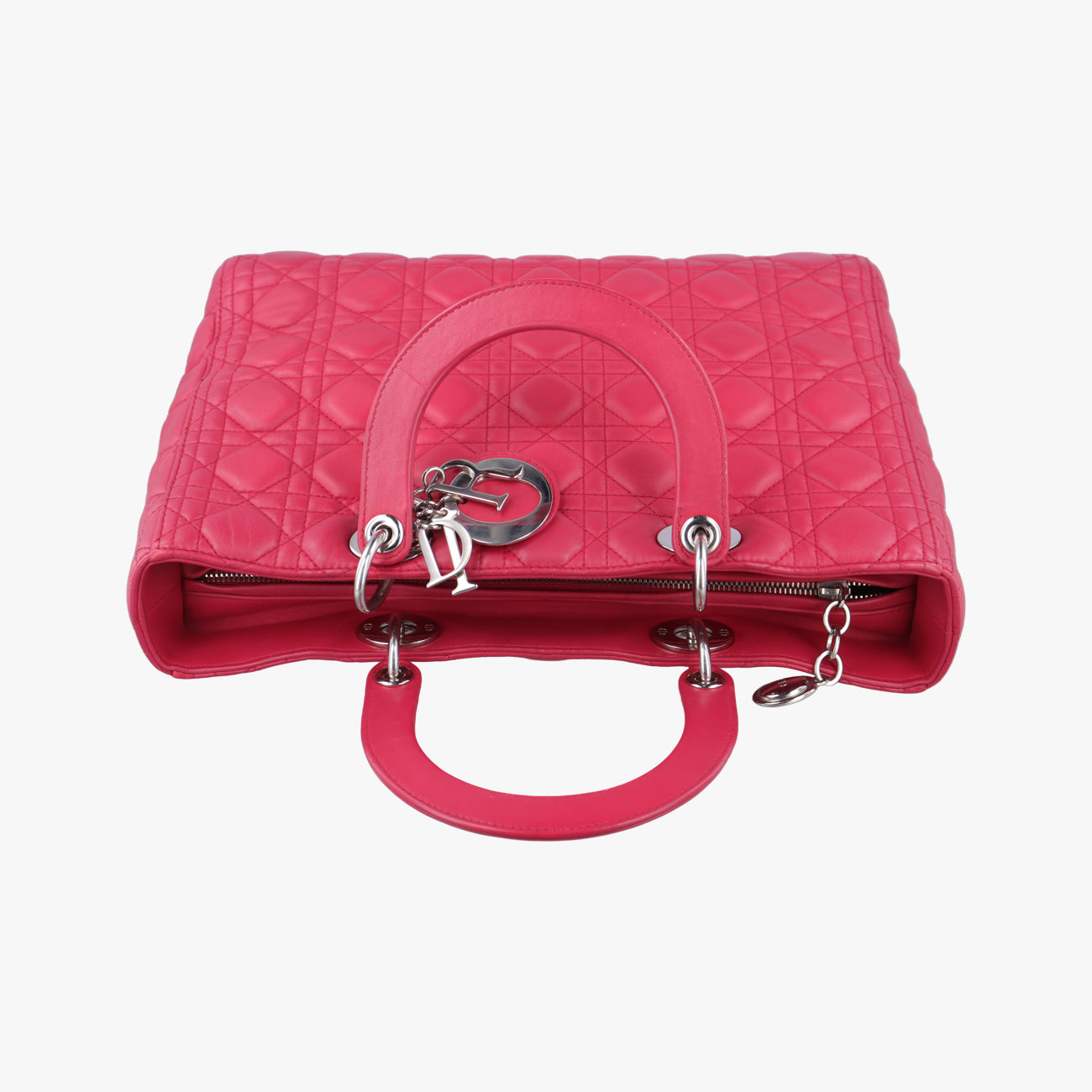 Lady Dior Red lambskin 16-BO-0173レディディオール レッド ラムスキン 16-BO-0173