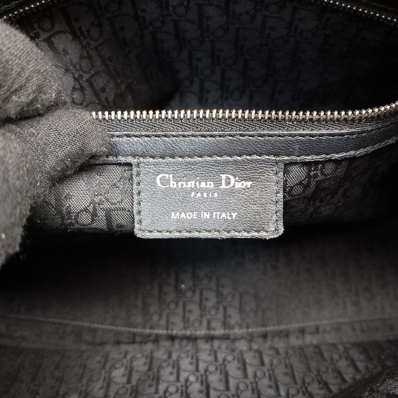 Lady Dior Grey lambskin 01-MA-0111レディディオール グレー ラムスキン 01-MA-0111