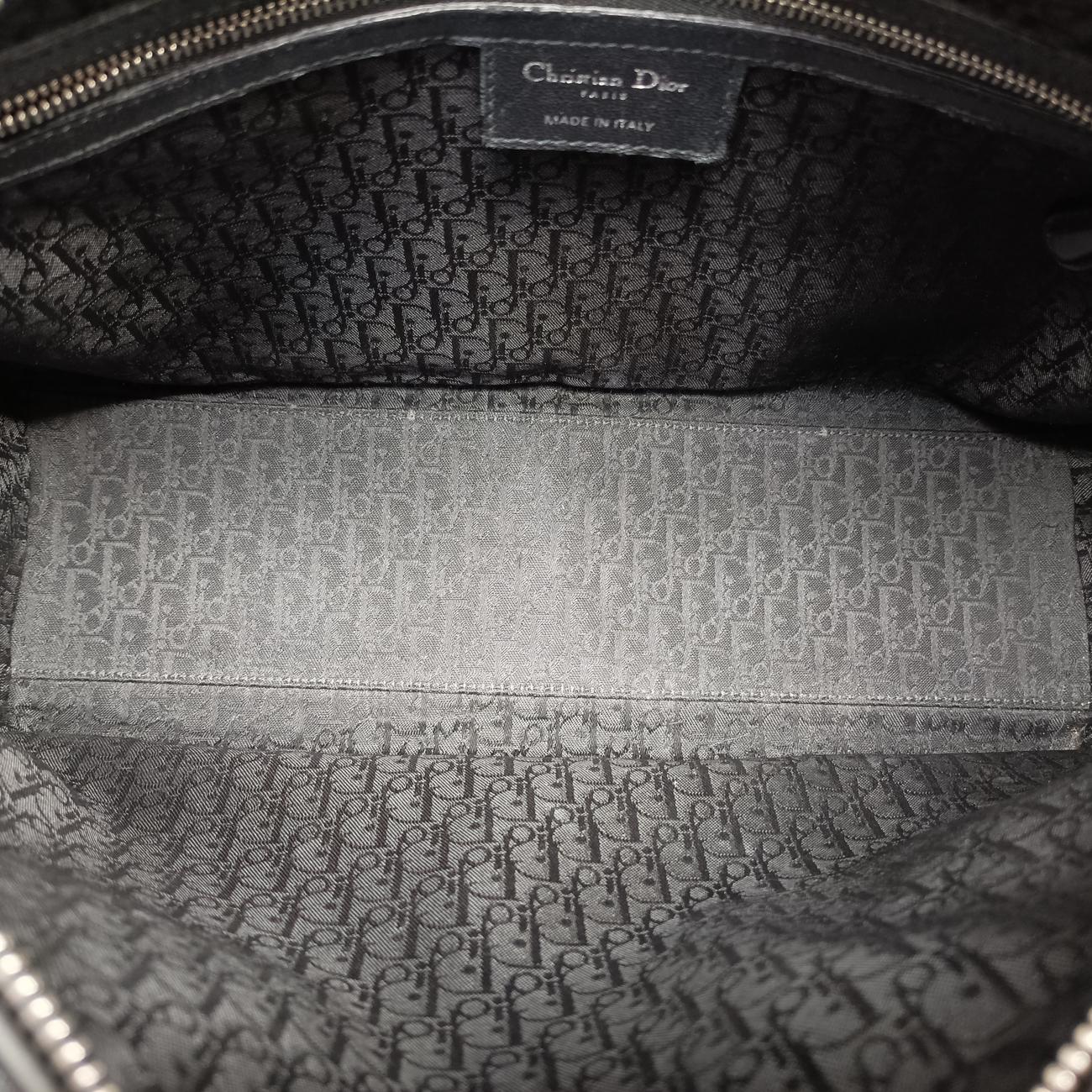 Lady Dior Grey lambskin 01-MA-0111レディディオール グレー ラムスキン 01-MA-0111