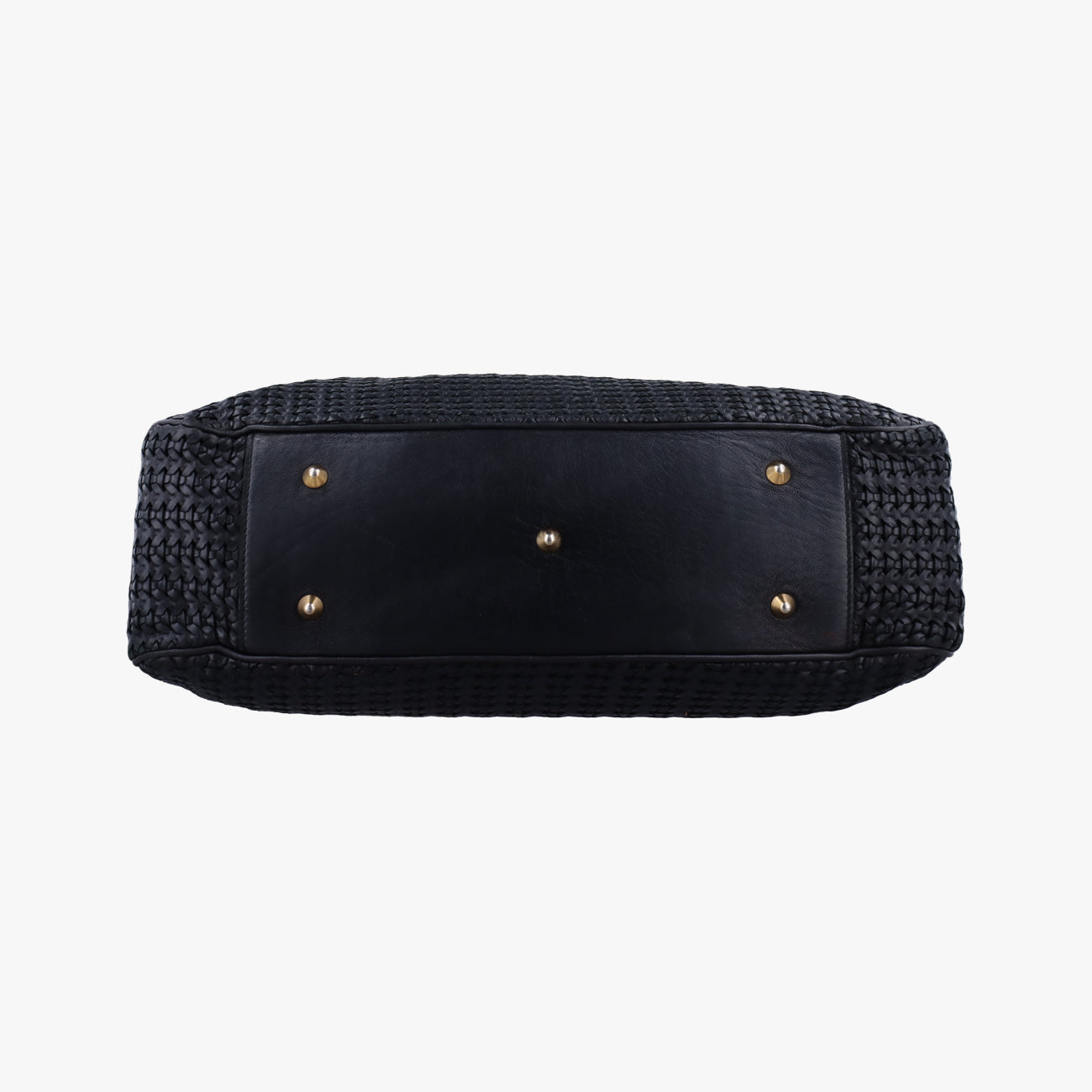 Soft Lady Dior Canage INTRECCIATO Tote Black lambskin 01-RU-0048ソフト レディディオール カナージュ イントレチャート トート ブラック ラムスキン 01-RU-0048