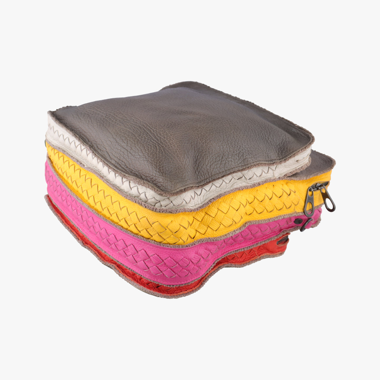 Intrecciato Multicolour Lambskin B00084843Cイントレチャート マルチカラー ラムスキン B00084843C