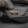 Galleria Black SAFFIANO Leather 1BA274 7/A 173ガレリア ブラック サフィアーノレザー 1BA274 7/A 173