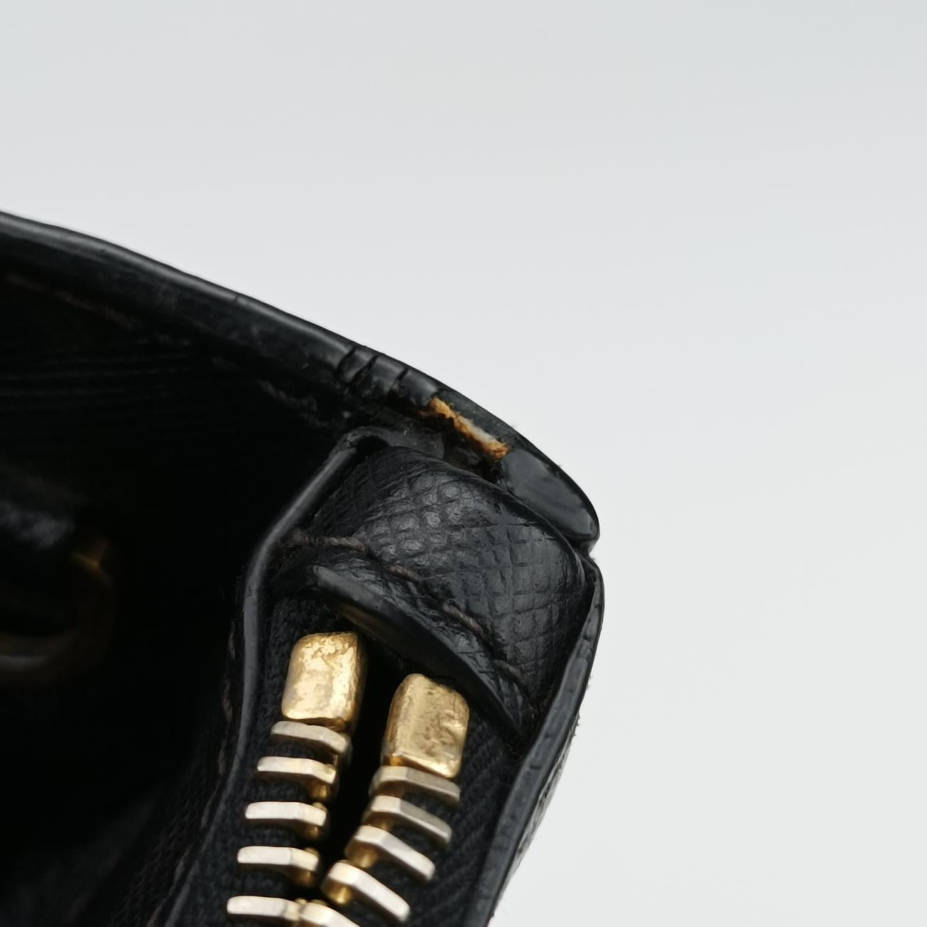 Galleria Black SAFFIANO Leather 1BA274 7/A 173ガレリア ブラック サフィアーノレザー 1BA274 7/A 173