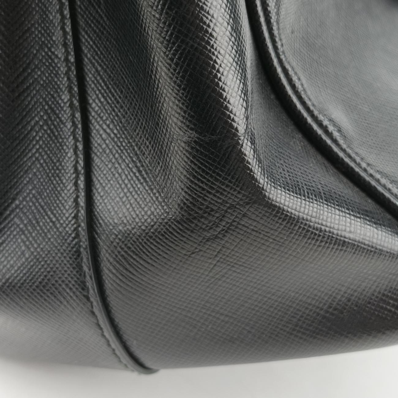 Galleria Black SAFFIANO Leather 1BA274 7/A 173ガレリア ブラック サフィアーノレザー 1BA274 7/A 173