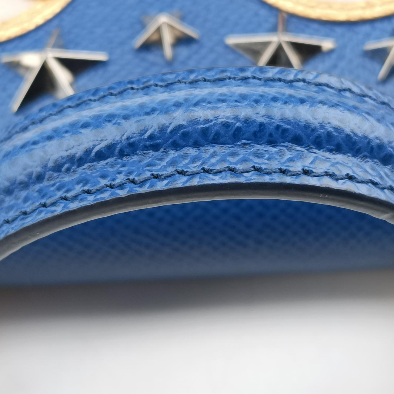 Sicily Blue×Multicolour Leather シシリー ブルー×マルチカラー レザー 