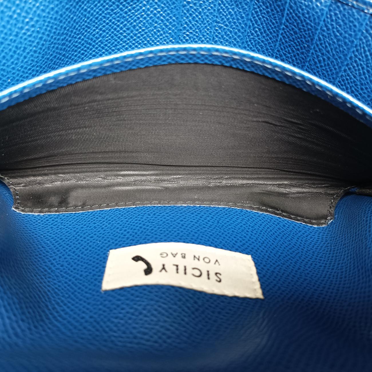 Sicily Blue×Multicolour Leather シシリー ブルー×マルチカラー レザー 