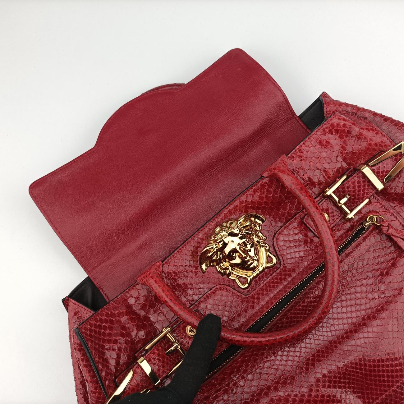 Medusa PalazzoRedSnakeskinCLG012 657 115 412メデューサ パラッツォレッドスネークスキンCLG012 657 115 412