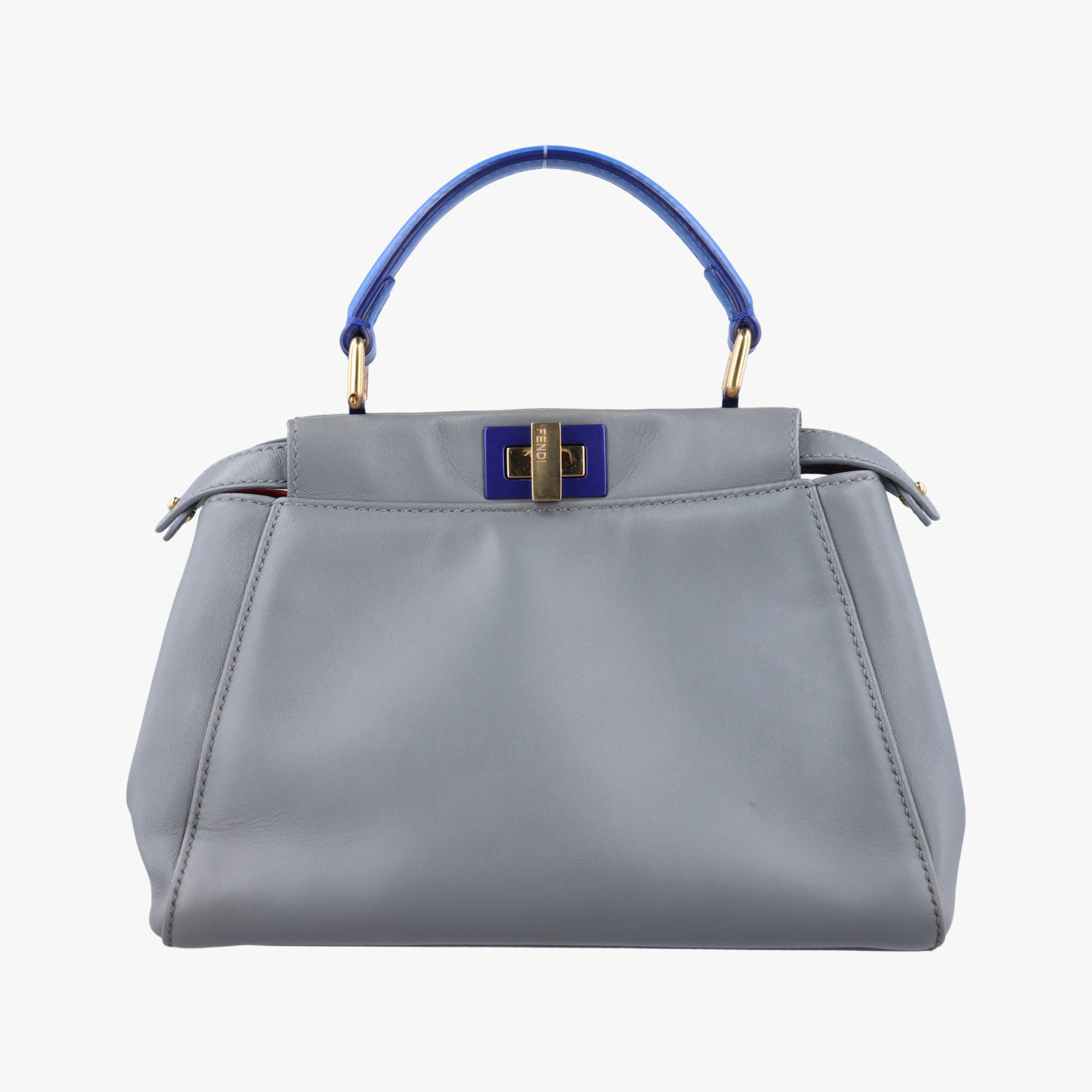 PEEKABOO Blue×Gray Leather 8BN244 8BN244-1CA-158-9290ピーカブー ミニ ブルー×グレー レザー 8BN244 8BN244-1CA-158-9290