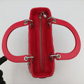 Lady Dior Red lambskin 17-BO-1101レディディオール レッド ラムスキン 17-BO-1101