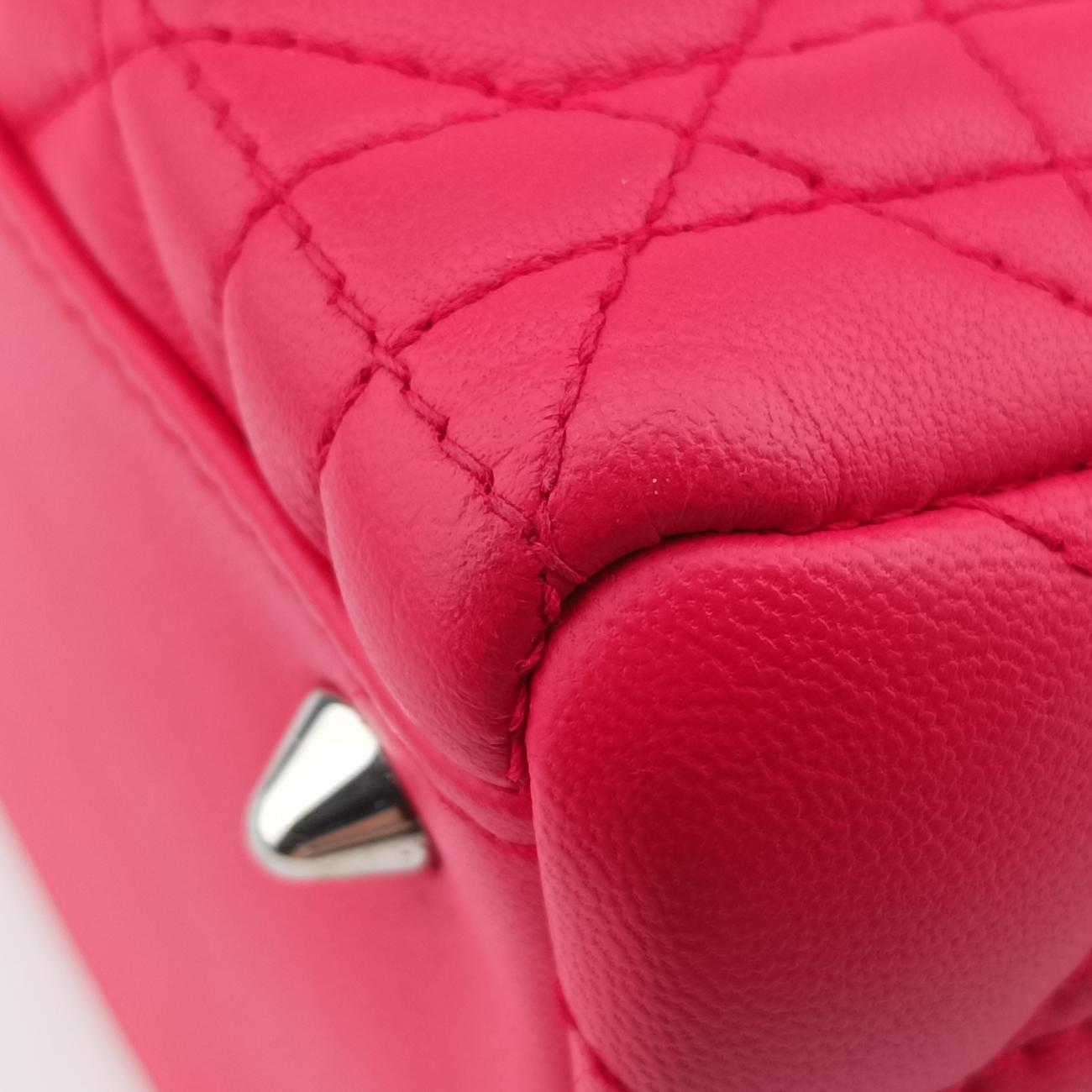 Lady Dior Red lambskin 17-BO-1101レディディオール レッド ラムスキン 17-BO-1101