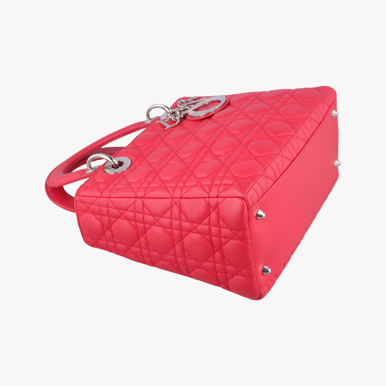 Lady Dior Red lambskin 17-BO-1101レディディオール レッド ラムスキン 17-BO-1101