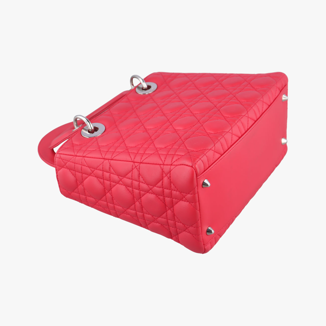 Lady Dior Red lambskin 17-BO-1101レディディオール レッド ラムスキン 17-BO-1101