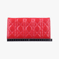 Lady Dior cannage Red lambskin 02-LU-0134レディディオール カナージュ レッド ラムスキン 02-LU-0134
