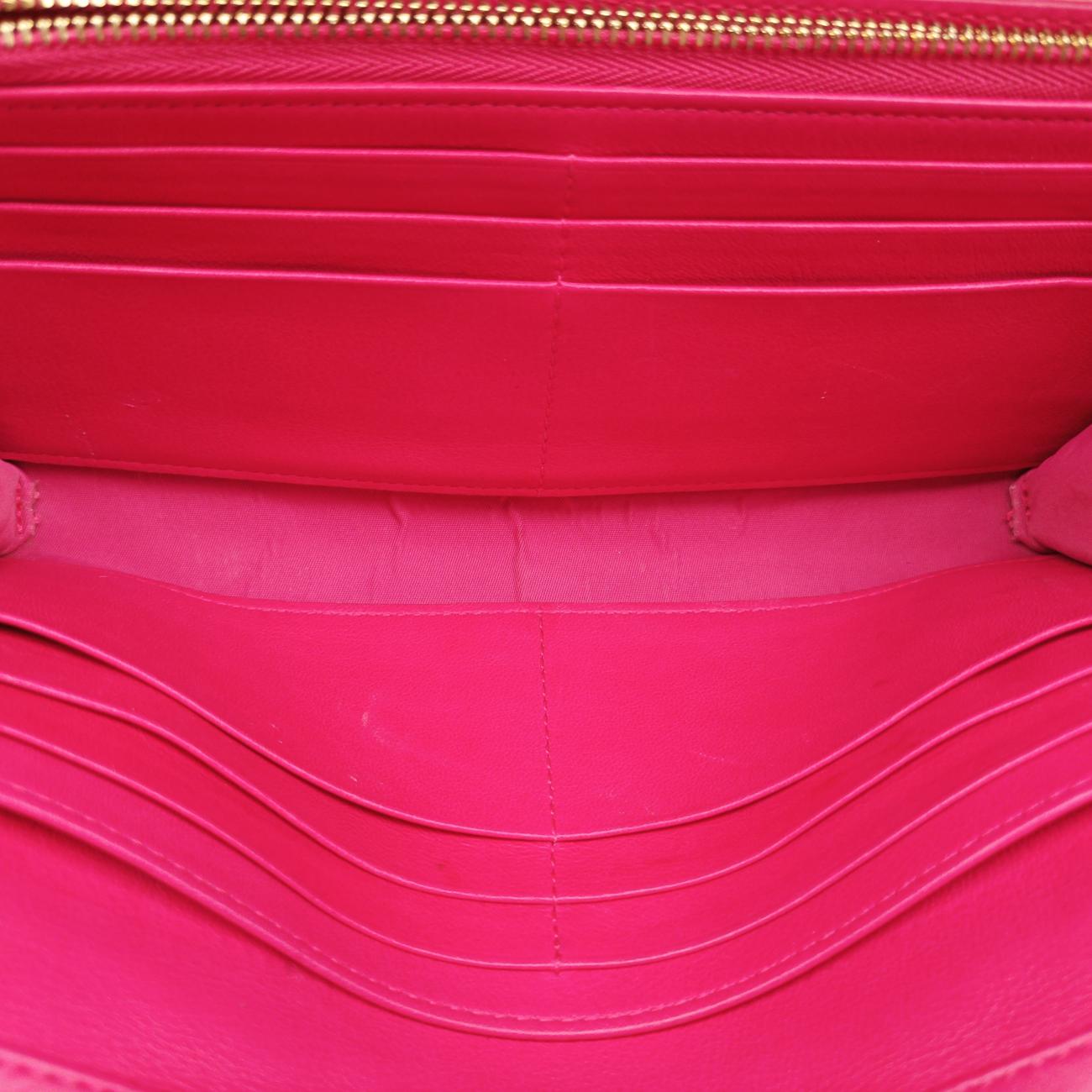 Lady Dior cannage Red lambskin 02-LU-0134レディディオール カナージュ レッド ラムスキン 02-LU-0134