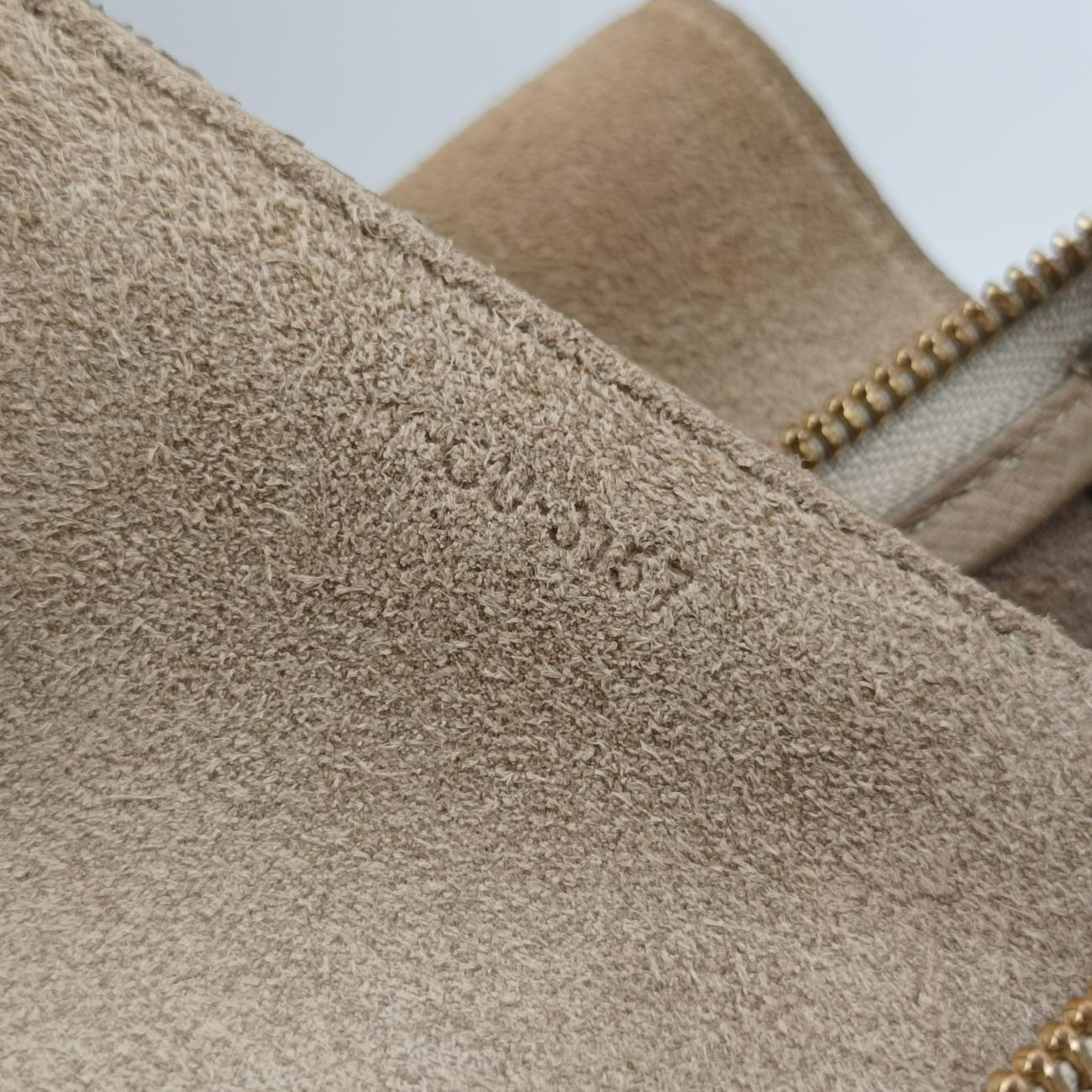 BELT　mini Beige Leather W-CU-3157ベルトバッグミニ ベージュ レザー W-CU-3157