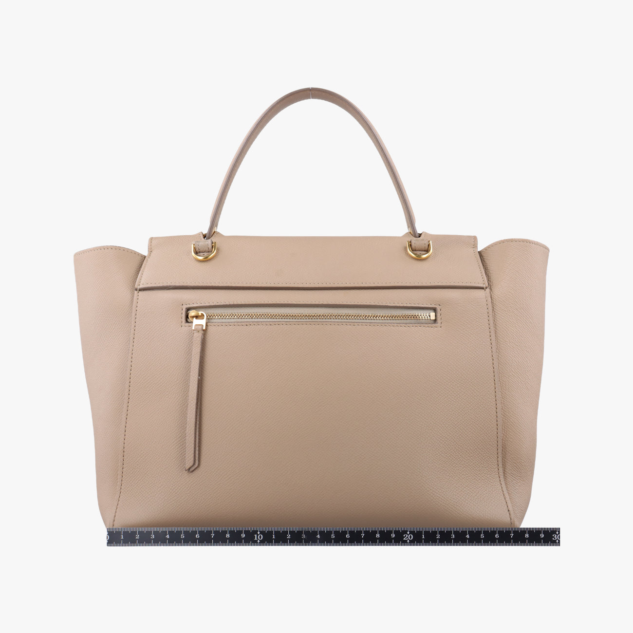 BELT　mini Beige Leather W-CU-3157ベルトバッグミニ ベージュ レザー W-CU-3157