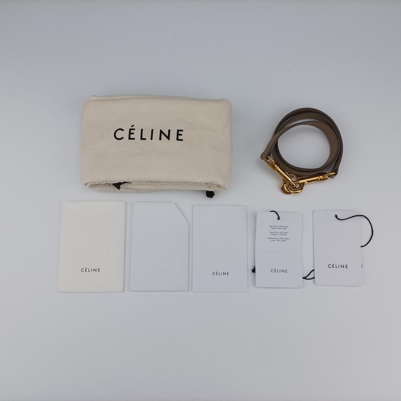 BELT　mini Beige Leather W-CU-3157ベルトバッグミニ ベージュ レザー W-CU-3157