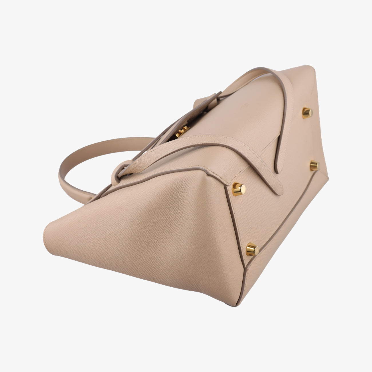 BELT　mini Beige Leather W-CU-3157ベルトバッグミニ ベージュ レザー W-CU-3157