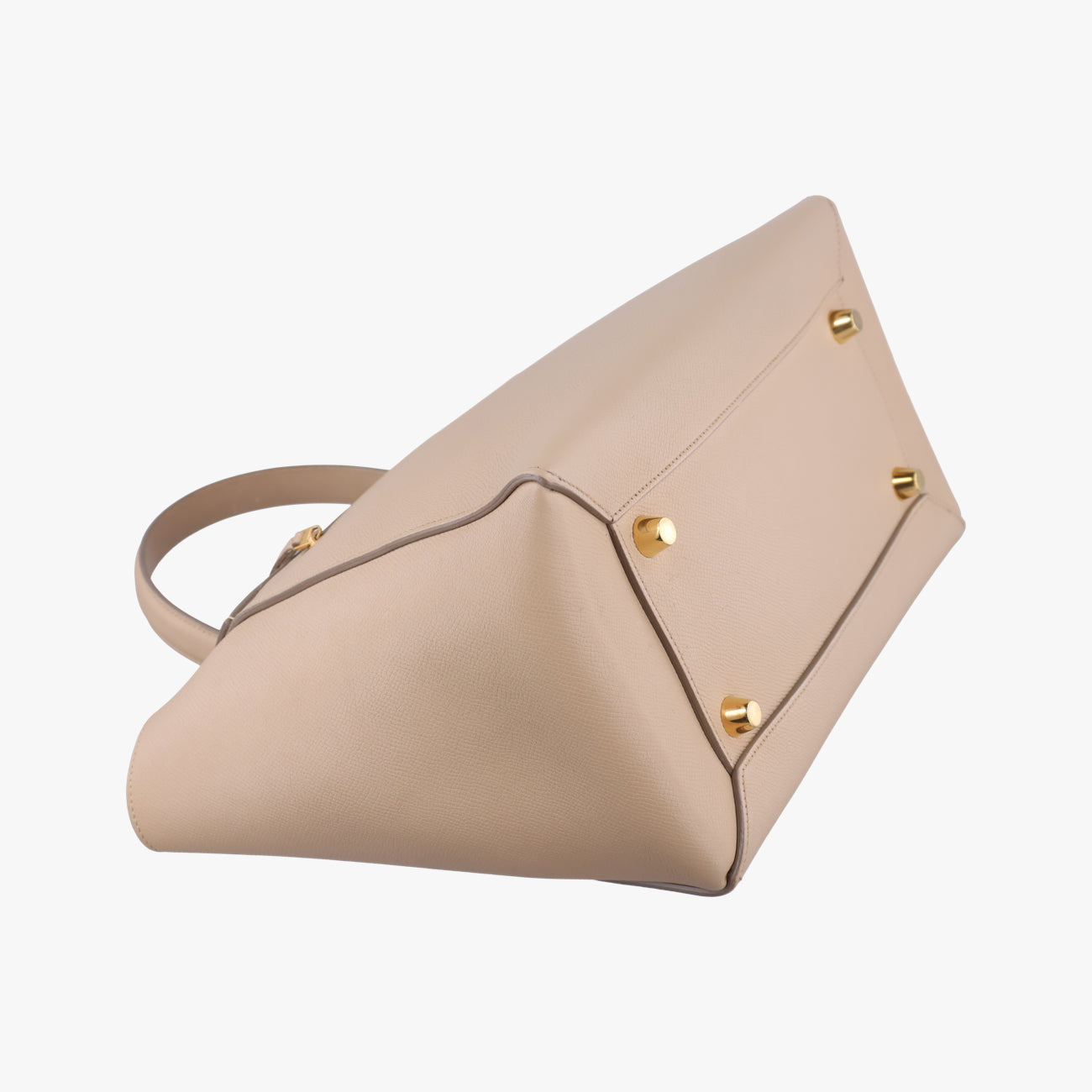 BELT　mini Beige Leather W-CU-3157ベルトバッグミニ ベージュ レザー W-CU-3157