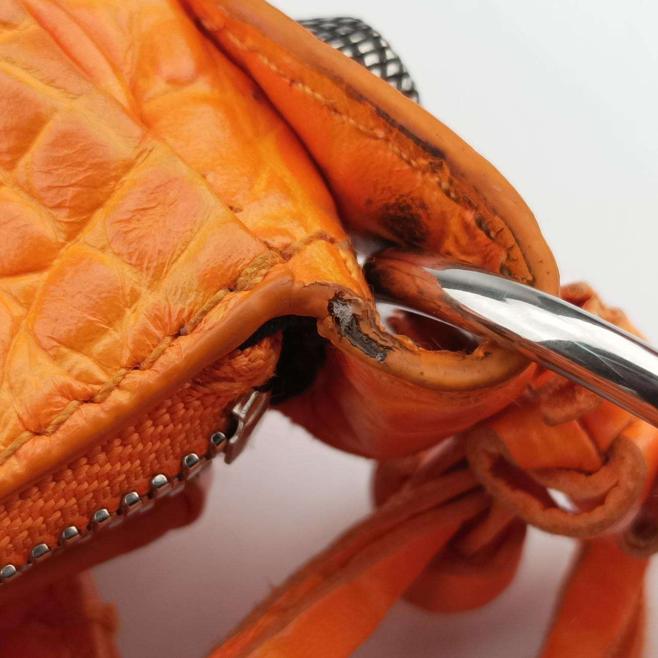 Le Cagole Orange lambskin 671309.7512.Q.535269ルカゴール オレンジ ラムスキン 671309.7512.Q.535269