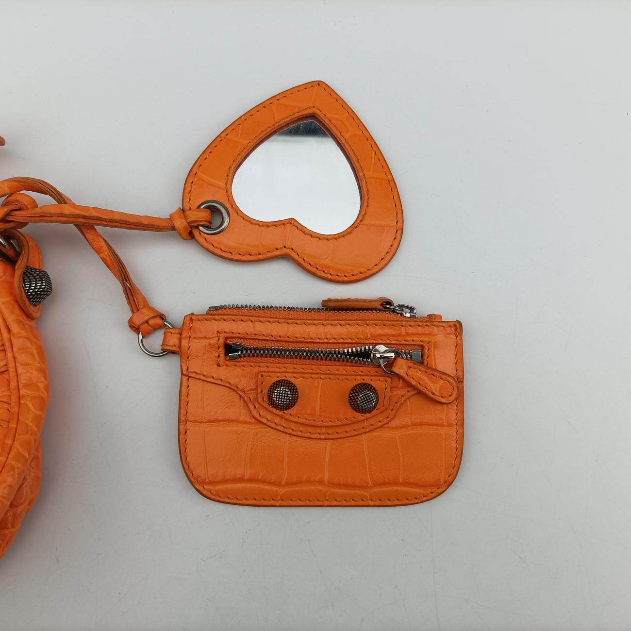 Le Cagole Orange lambskin 671309.7512.Q.535269ルカゴール オレンジ ラムスキン 671309.7512.Q.535269