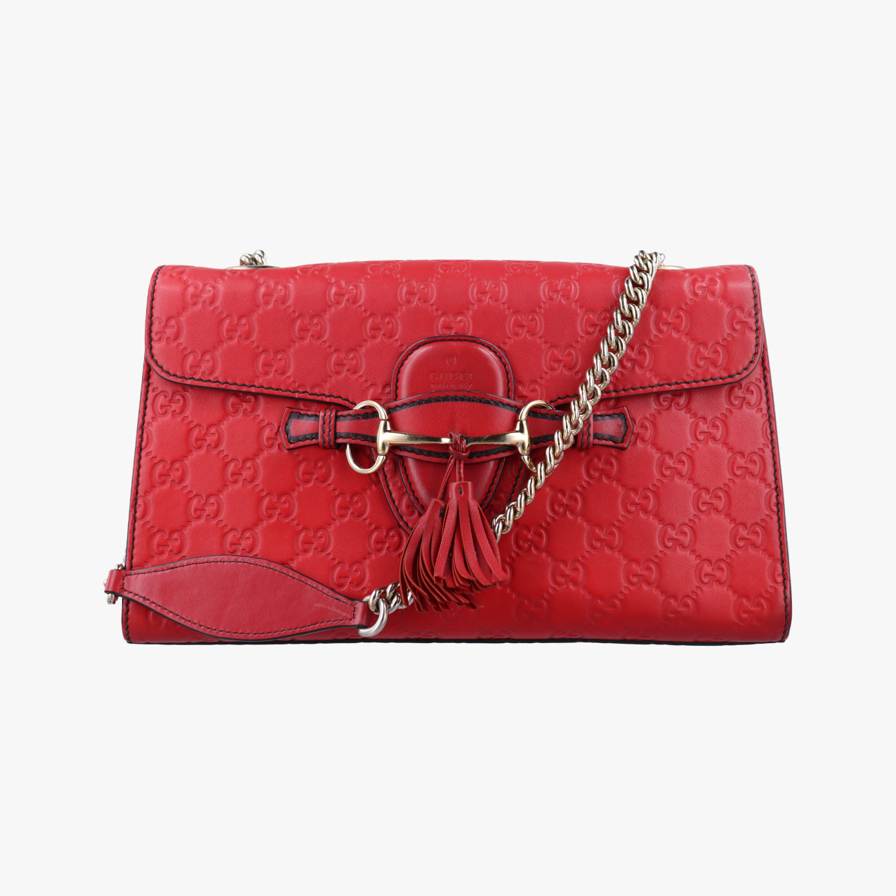 Emily Red Leather 295402 C012752154エミリー レッド レザー 295402 C012752154