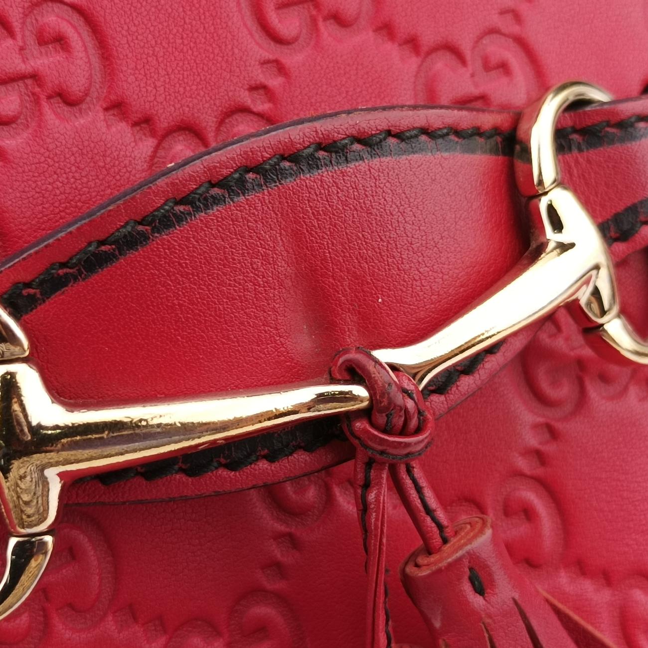 Emily Red Leather 295402 C012752154エミリー レッド レザー 295402 C012752154