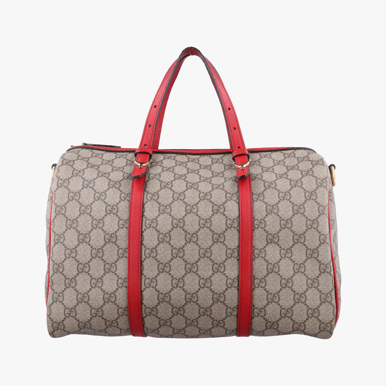 Microguccissima Joy beige×red PVC coated canvas x leather 322231 G018402383マイクログッチシマ ベージュ×レッド PVCコーティングキャンバス×レザー 322231 G018402383