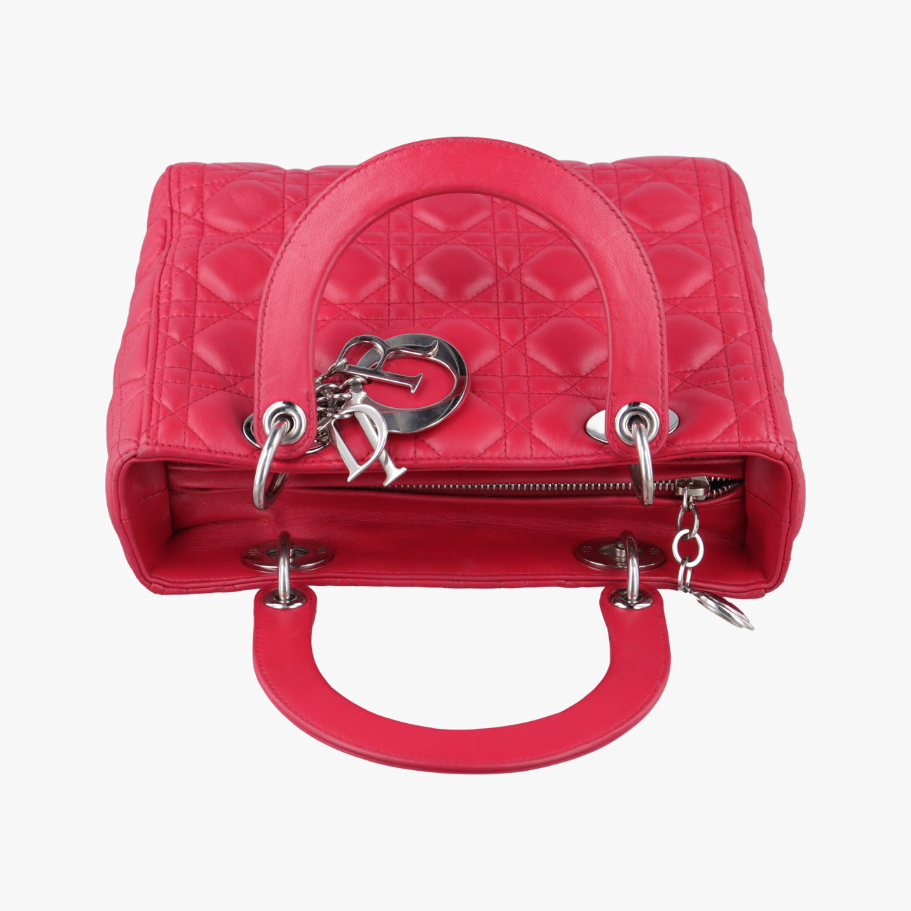 Lady DiorRedlambskin18-MA-1115レディディオールレッドラムスキン18-MA-1115