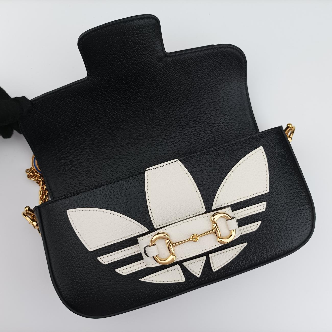 Adidas collaboration HorsebitBlack × WhiteLeather722009I039625179アディダスコラボ ホースビットブラック × ホワイトレザー722009I039625179