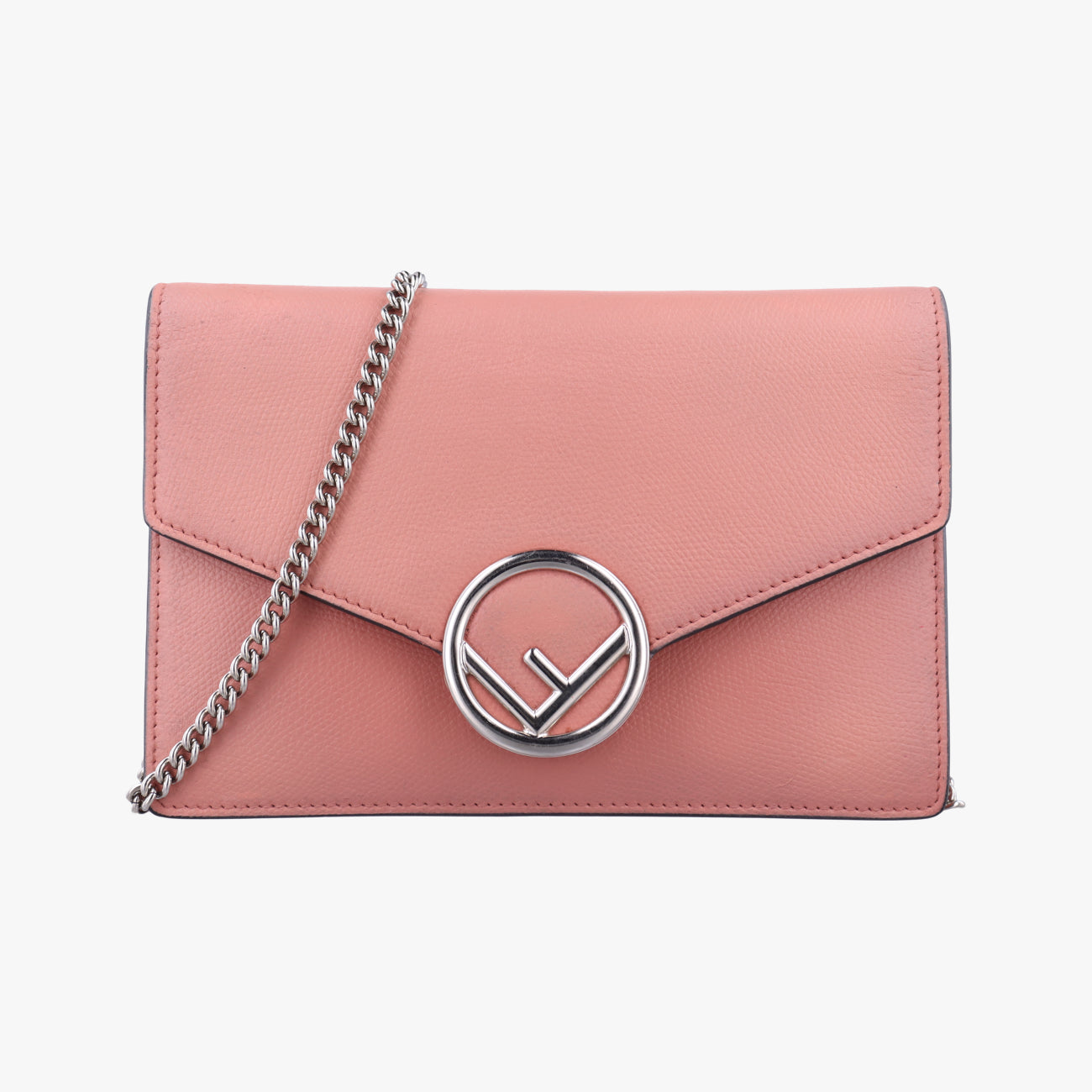 Cruise F is Envelope Kan I logo Pink Leather 8BS006 8BS006 A18B 189-8241エフ イズ ピンク レザー 8BS006 8BS006 A18B 189-8241