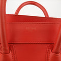 Luggage Mini Shopper Red Leather S-ZP-0102ラゲージミニショッパー レッド レザー S-ZP-0102