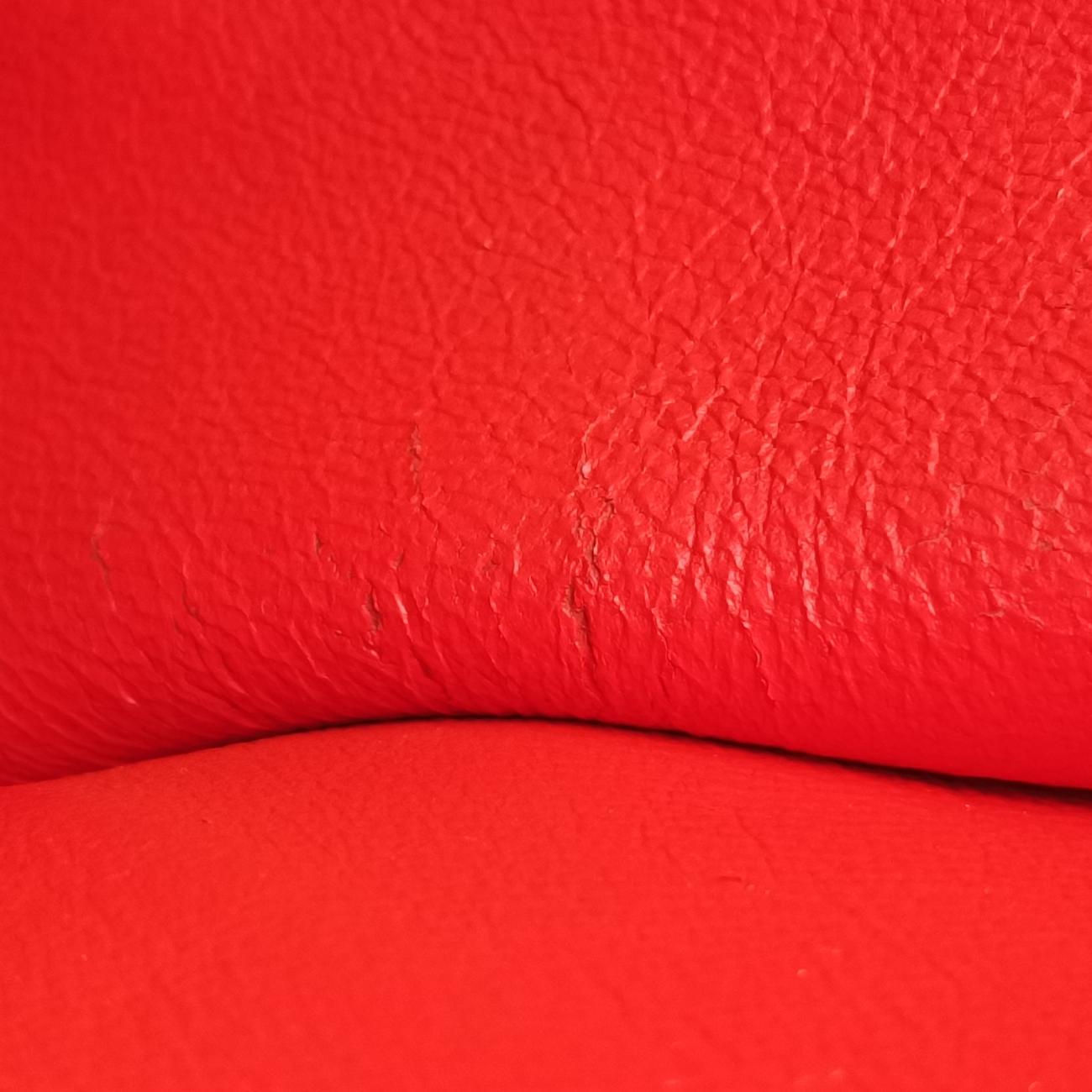 Luggage Mini Shopper Red Leather S-ZP-0102ラゲージミニショッパー レッド レザー S-ZP-0102