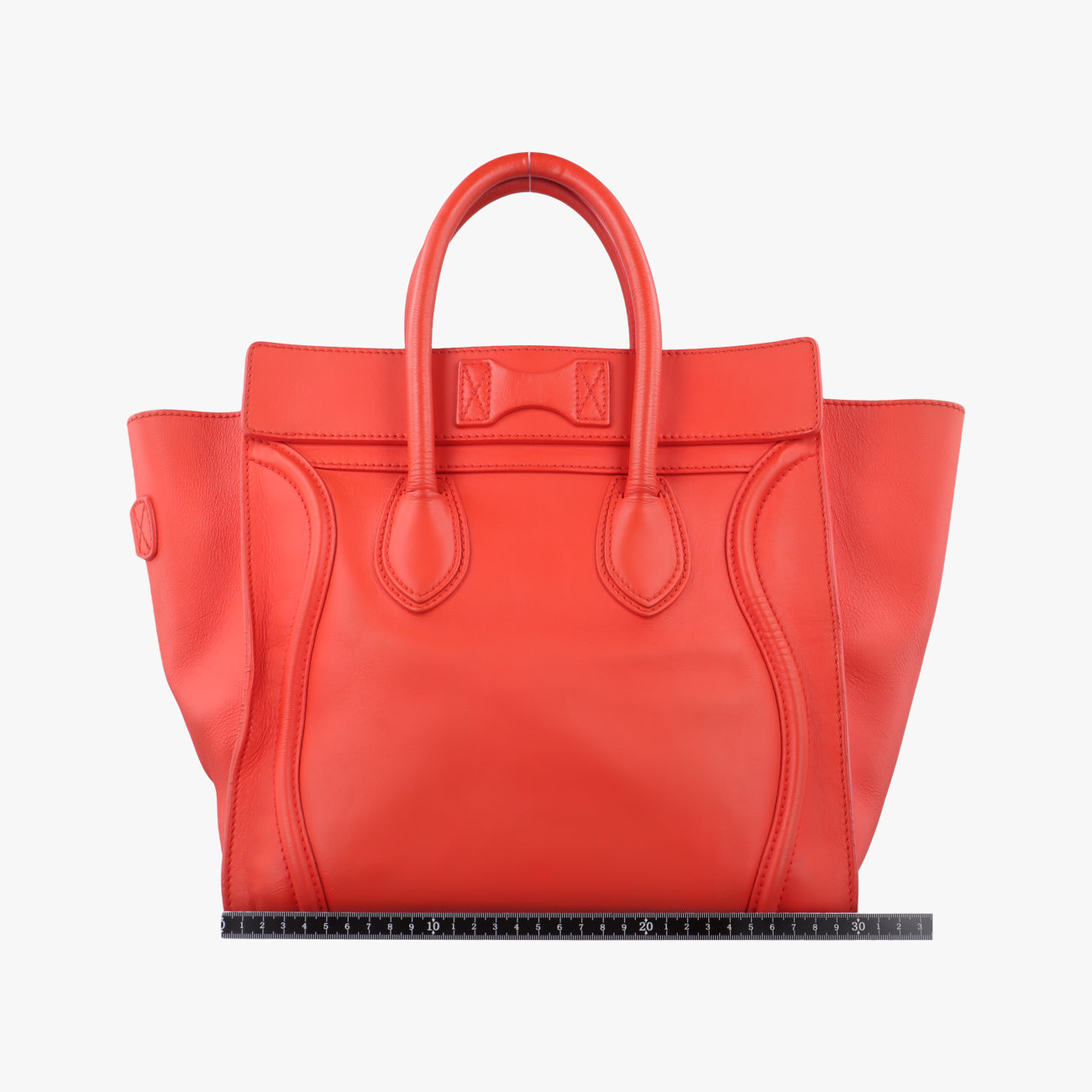 Luggage Mini Shopper Red Leather S-ZP-0102ラゲージミニショッパー レッド レザー S-ZP-0102