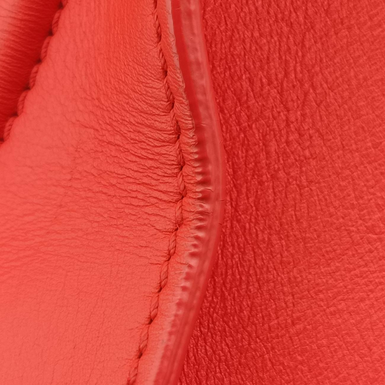 Luggage Mini Shopper Red Leather S-ZP-0102ラゲージミニショッパー レッド レザー S-ZP-0102