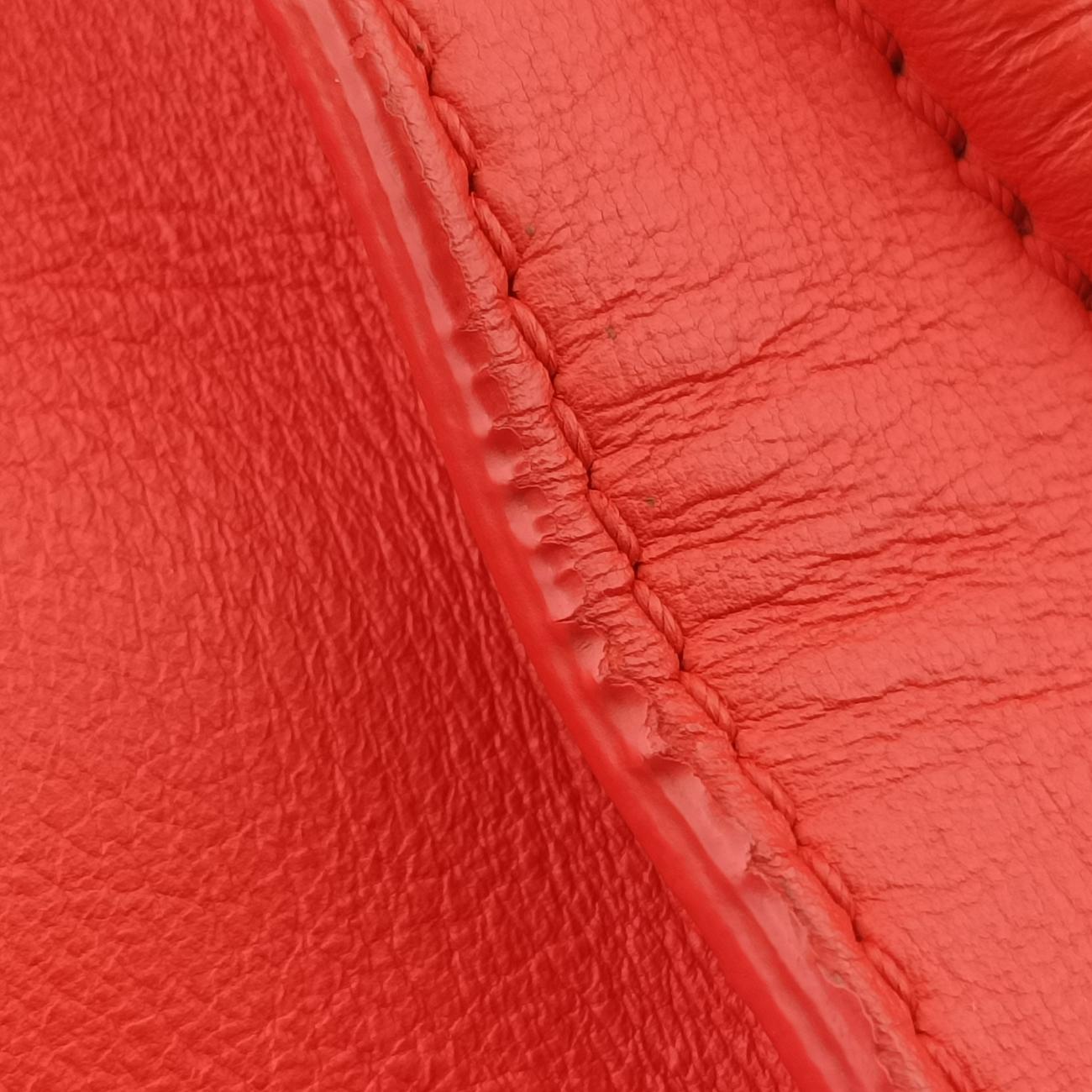 Luggage Mini Shopper Red Leather S-ZP-0102ラゲージミニショッパー レッド レザー S-ZP-0102