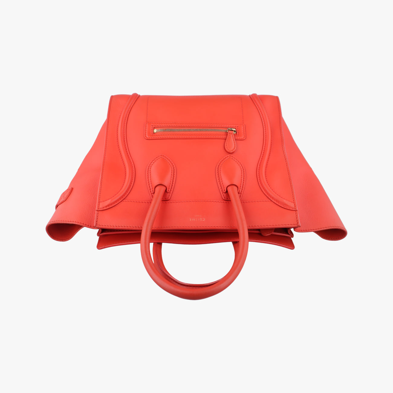 Luggage Mini Shopper Red Leather S-ZP-0102ラゲージミニショッパー レッド レザー S-ZP-0102