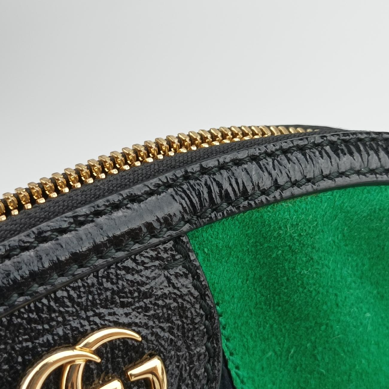 Ophidia Green×Red×black suede 499621 G023571545オフィディア グリーン×レッド×ブラック スエード 499621 G023571545