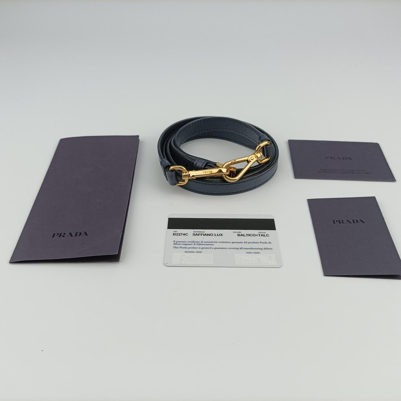 Galleria Navy×white SAFFIANO　Leather B2274C 14/Aガレリア ネイビー×ホワイト サフィアーノレザー B2274C 14/A