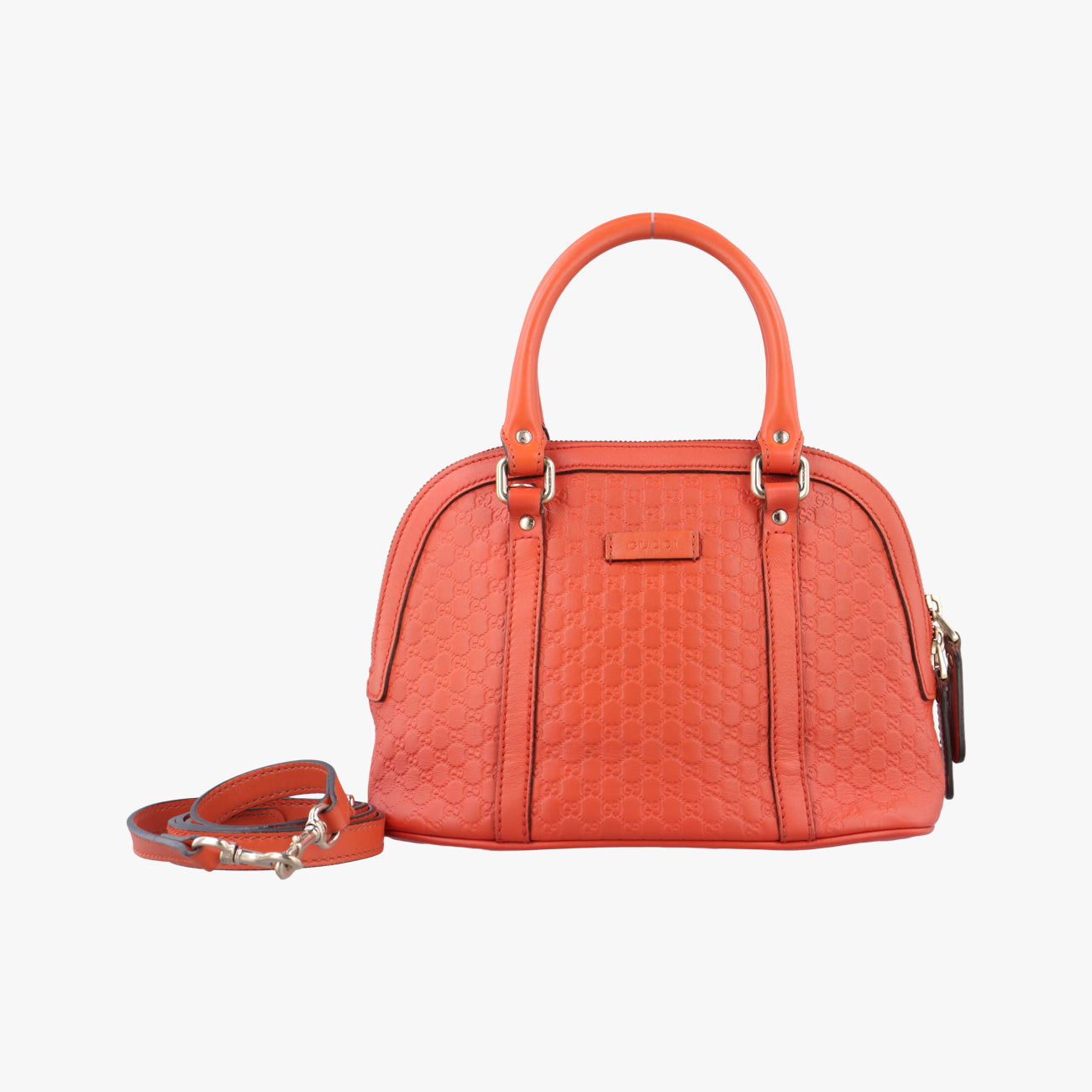 Microguccissima Orange Leather 449654 G023317521マイクログッチシマ オレンジ レザー 449654 G023317521
