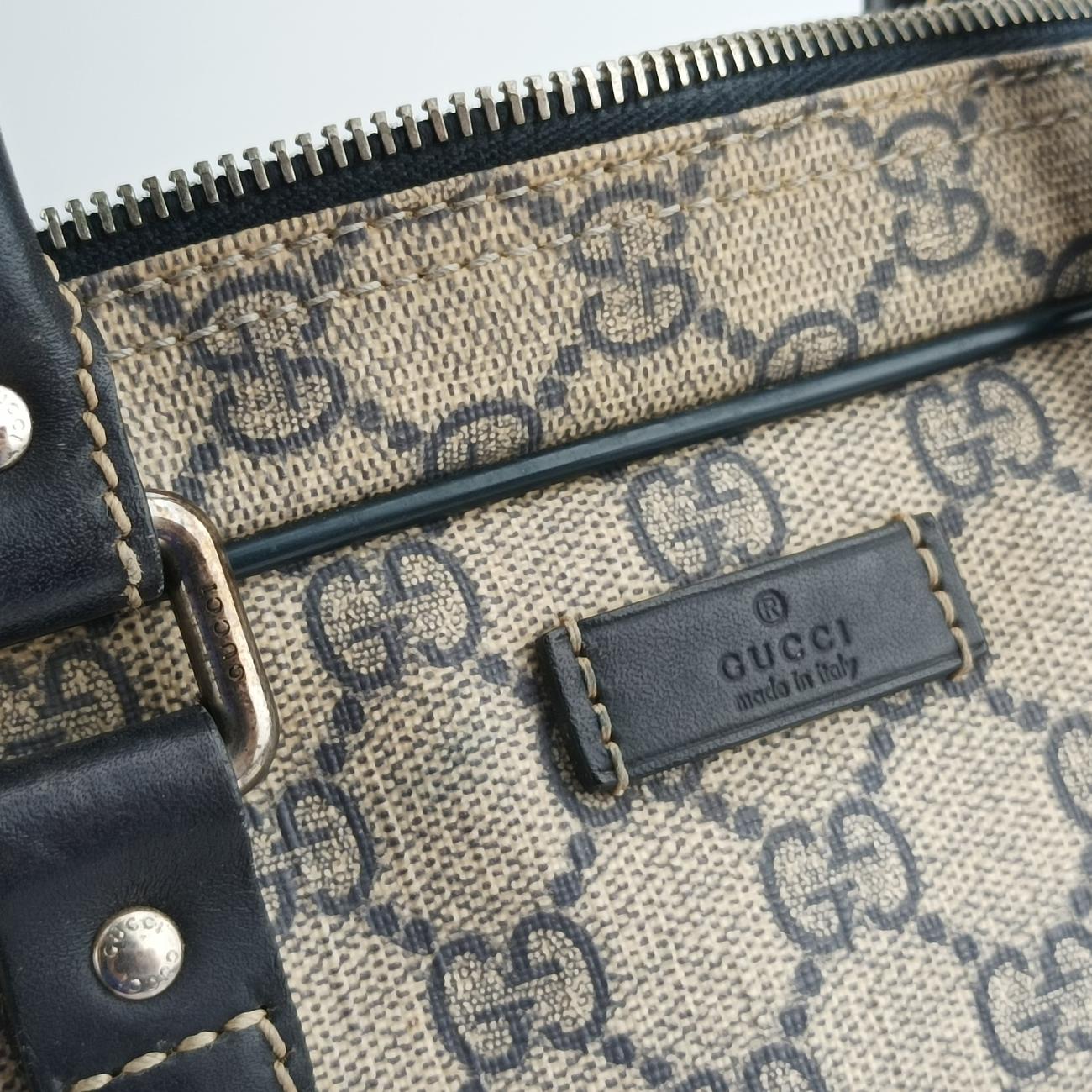 Diamante Beige×Black PVC coated canvas 208463 E013231809ディアマンテ ベージュ×ブラック PVCコーティングキャンバス 208463 E013231809