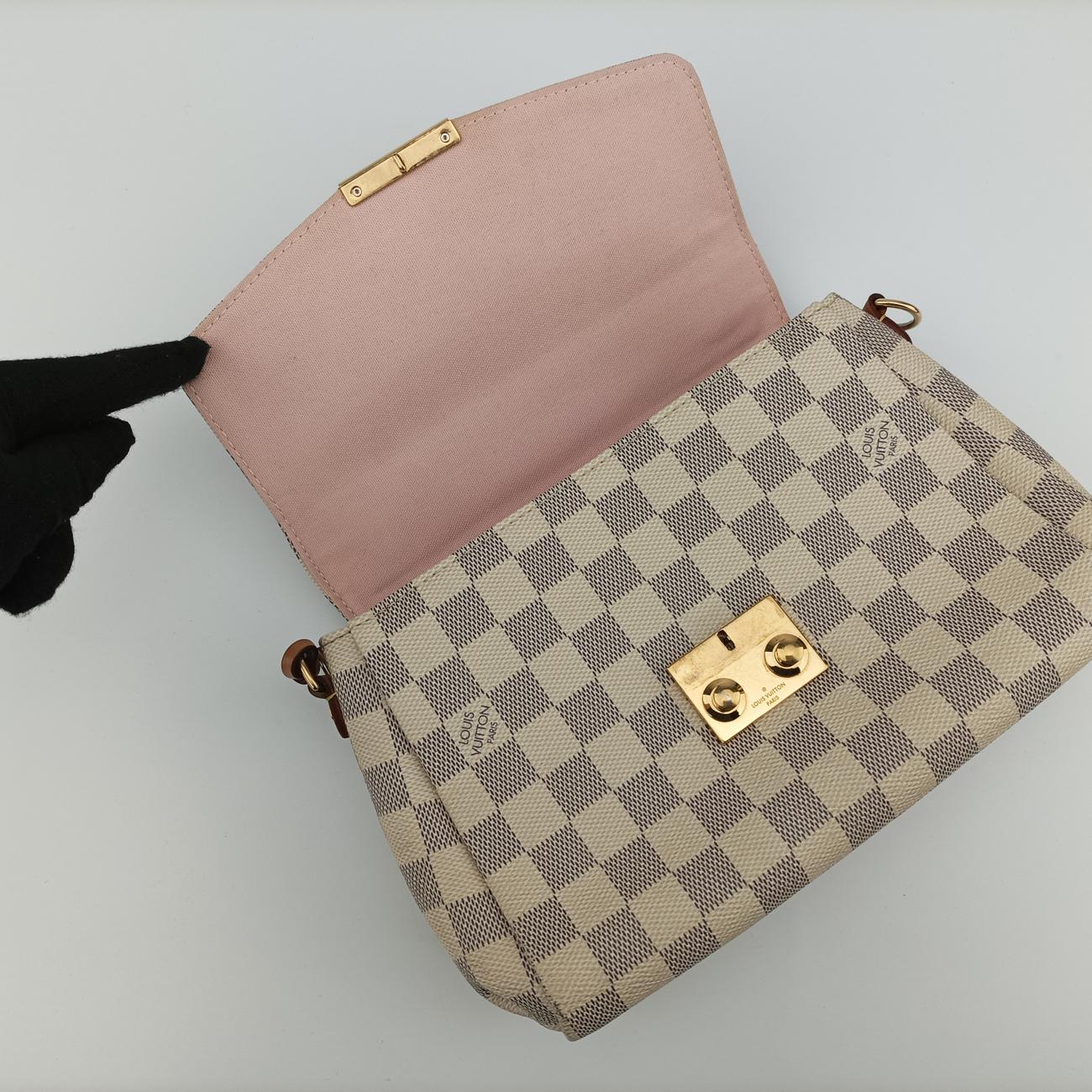 CROISETTE AZUR Damier Canvas N41581 FL4128クロワゼット アズール ダミエキャンバス N41581 FL4128