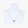 Rose des Vents medallion　 Golden×green AU750 150755ローズデヴァン メダリオン ゴールド×グリーン AU750 150755