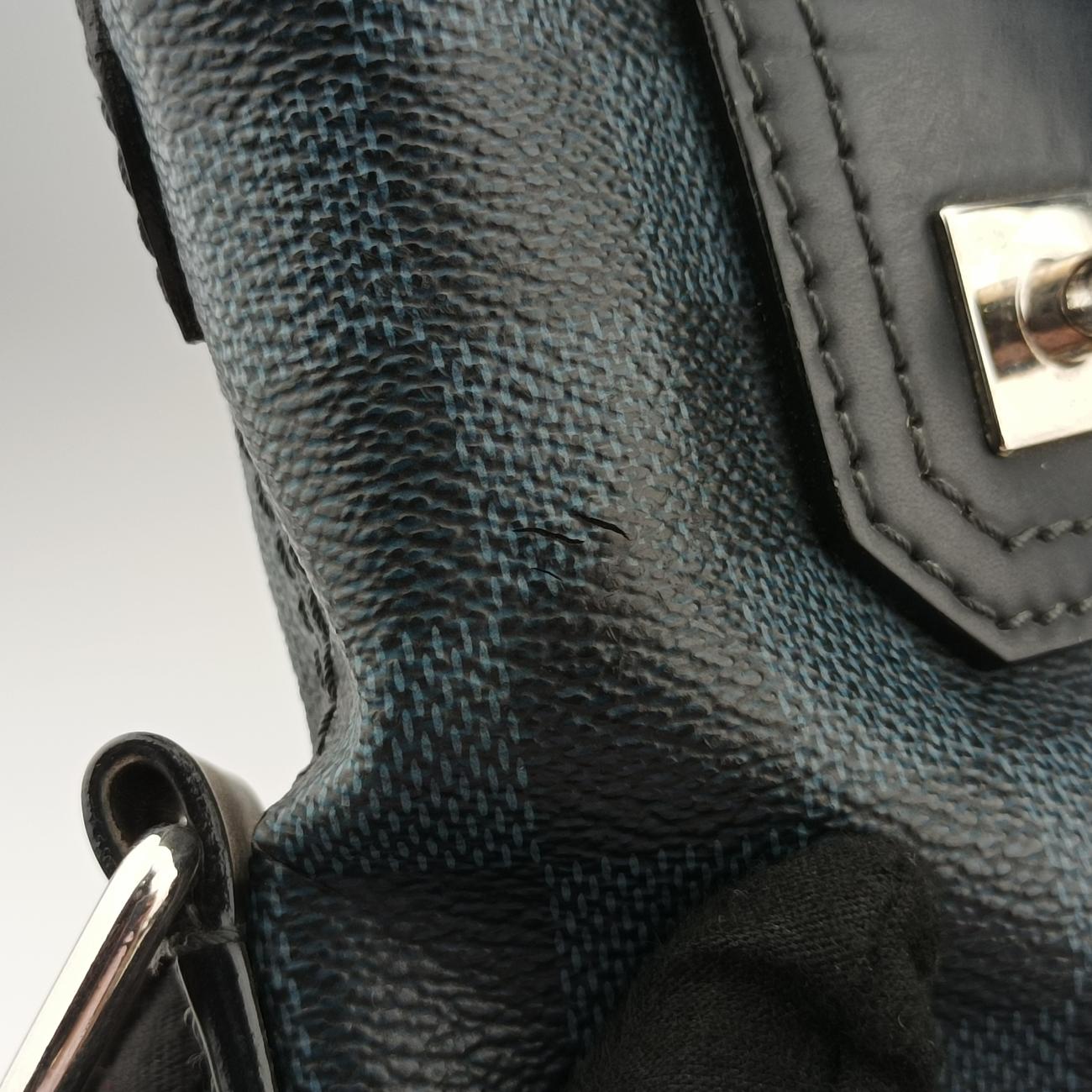 Messenger Greenwich Navy×Noir Damier Cobalt N41348 DR1124メッセンジャーグリニッジ ネイビー×ノワール ダミエ コバルト N41348 DR1124
